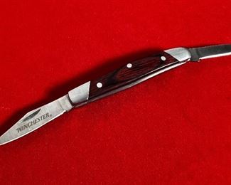 Winchester pocket knives	Total length of knife #1 5 inches #2 5.5 inches	
