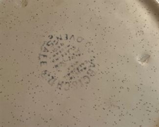 Franciscan Atomic Starburst Mid-Century Modern MCM 8" Divided Bowl Split Dish	8 1/4“ x 8 1/2“ x 2 1/2“	
