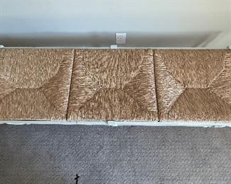 Decorative bench with solid seating…. Put it in your bedroom, in front of your bed, or under a window.