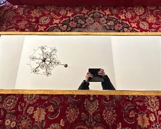 Mirrored Coffee table with 2 leaves that tuck underneath when not in use - from Kudzu as well!!  Held over at an Incredible price!!!