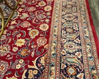 12x11 Oriental Style Rug, machine made, looks like the real thing, for the fraction of a price