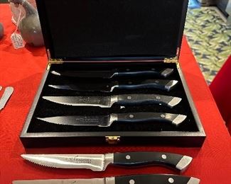 Longhorn Set of Steak Knives (6)