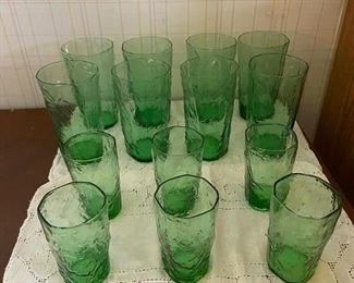 Morgan Town crinkle glasses