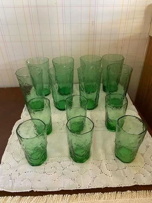 Morgan Town crinkle glasses