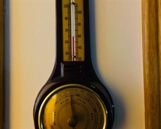 10” tall barometer