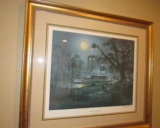 Ghostly Steamboat by Robert Rucker