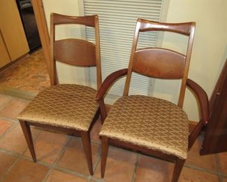 6 Heywood Wakefield chairs
