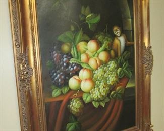 Beautiful oil on canvas