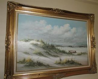 Signed oil on canvas