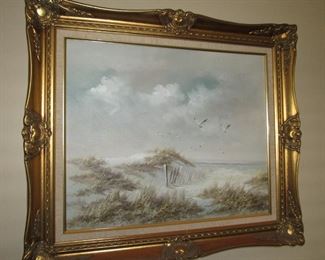 Signed oil on canvas