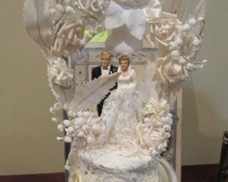 1958 wedding cake topper