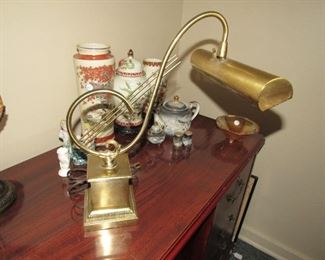 Brass piano lamp