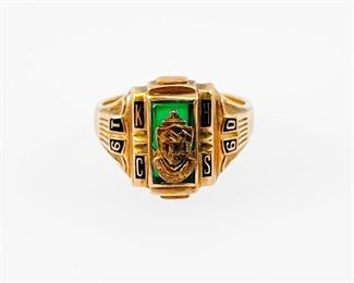 Fine 10K Yellow Gold Class Ring 
