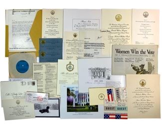 Nixon, Reagan, and Bush Era White House Ephemera