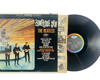 Vintage The Beatles Something New Capitol Records Vinyl