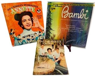 RARE Sealed Vintage Walt Disney's Bambi Original Motion Picture Sound Track Vinyl Record With Magic Wipe Off Back Cover And Original Cray-O-Tone Crayons