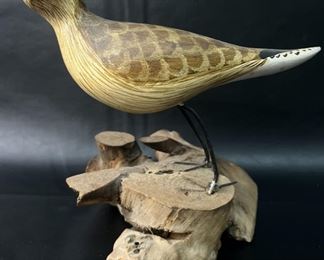 Gary Dalsey Shore Bird Carved Decoy
