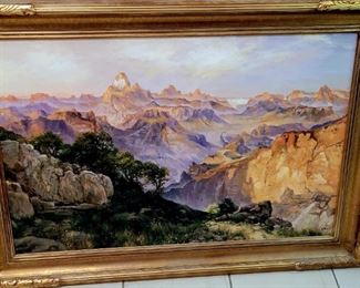 Large Grand Canyon oil painting