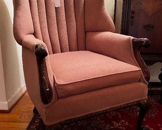 upholstered armchair