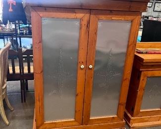 punched metal cabinet 