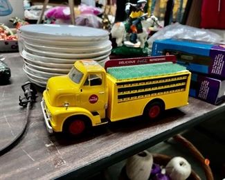 coca cola model truck