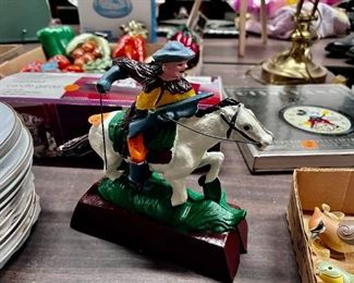 man on horse figure 
