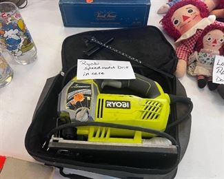 Ryobi speed match saw with case 