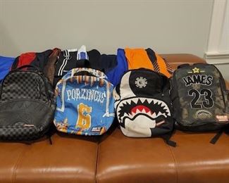 book bags.. sprayground