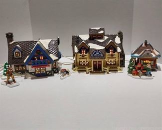Dept 56 Ski and Skate Village Pieces