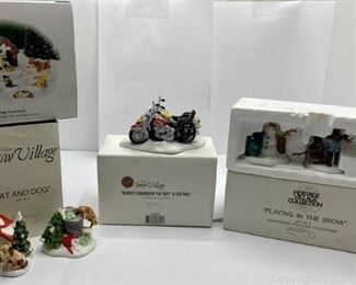 Holiday Collectibles Dept 56 Porcelain Accessories
