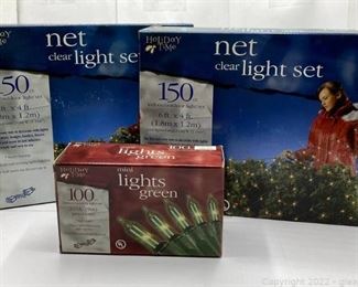 Lots of Lights Two Totes Full of Christmas Lights