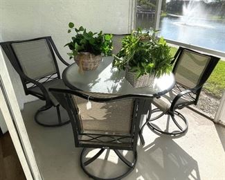 Patio Set / Plants also for sale