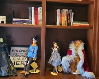 Franklin Mint- Wizard of Oz dolls. Set of four