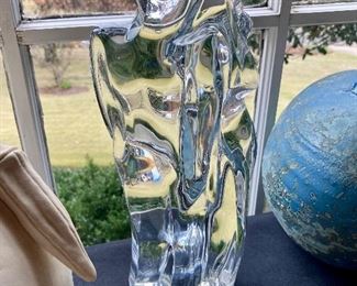 Baccarat art glass figurine