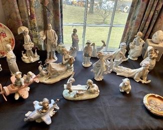 Lladro figurine collection
