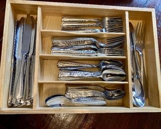 Oneida “Carolina” stainless flatware
