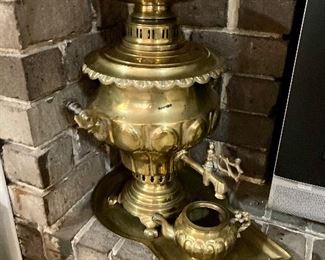 Brass samovar
