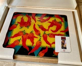 Peggy Karr glass panel