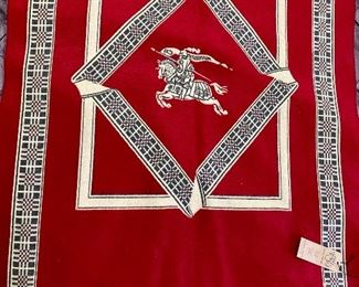 Burberry Prorsum cashmere scarf
24” x 74”
