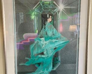 “Emerald Light” by Robert Peak
37.5 x 47”
