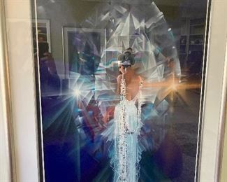 “Lady in White” by Robert Peak
37.5” x 47”
