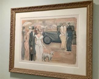 Isaac Maimon serigraph
