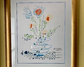 Picasso print
27.5” x 32”
