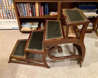 Chair unfolds into a staircase