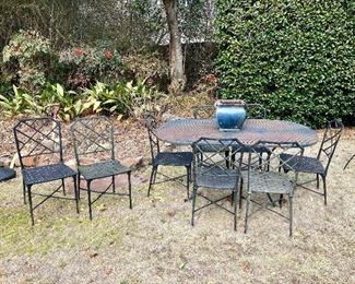 Brown Jordan “Calcutta” chairs - set of 8
