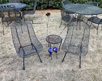 Pair of Russell Woodard “Sculptura”
mid century modern chairs
