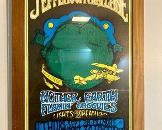 Original Jefferson Airplane concert poster
