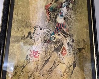 circus III series ltd ed litho Hoi Lebadang 