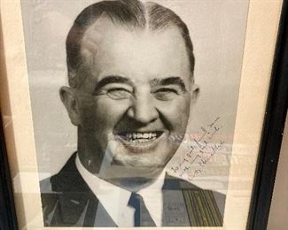 Signed photo of Happy Chandler