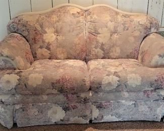 Floral Loveseat